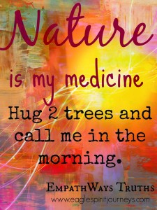 Nature nurtures. Where is your healing place?